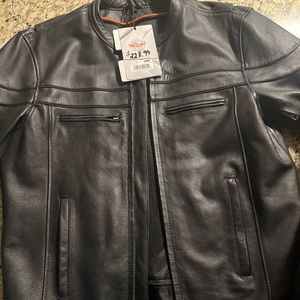 Milwaukee Leathers Leather Jacket with thermal liner(new with tags)